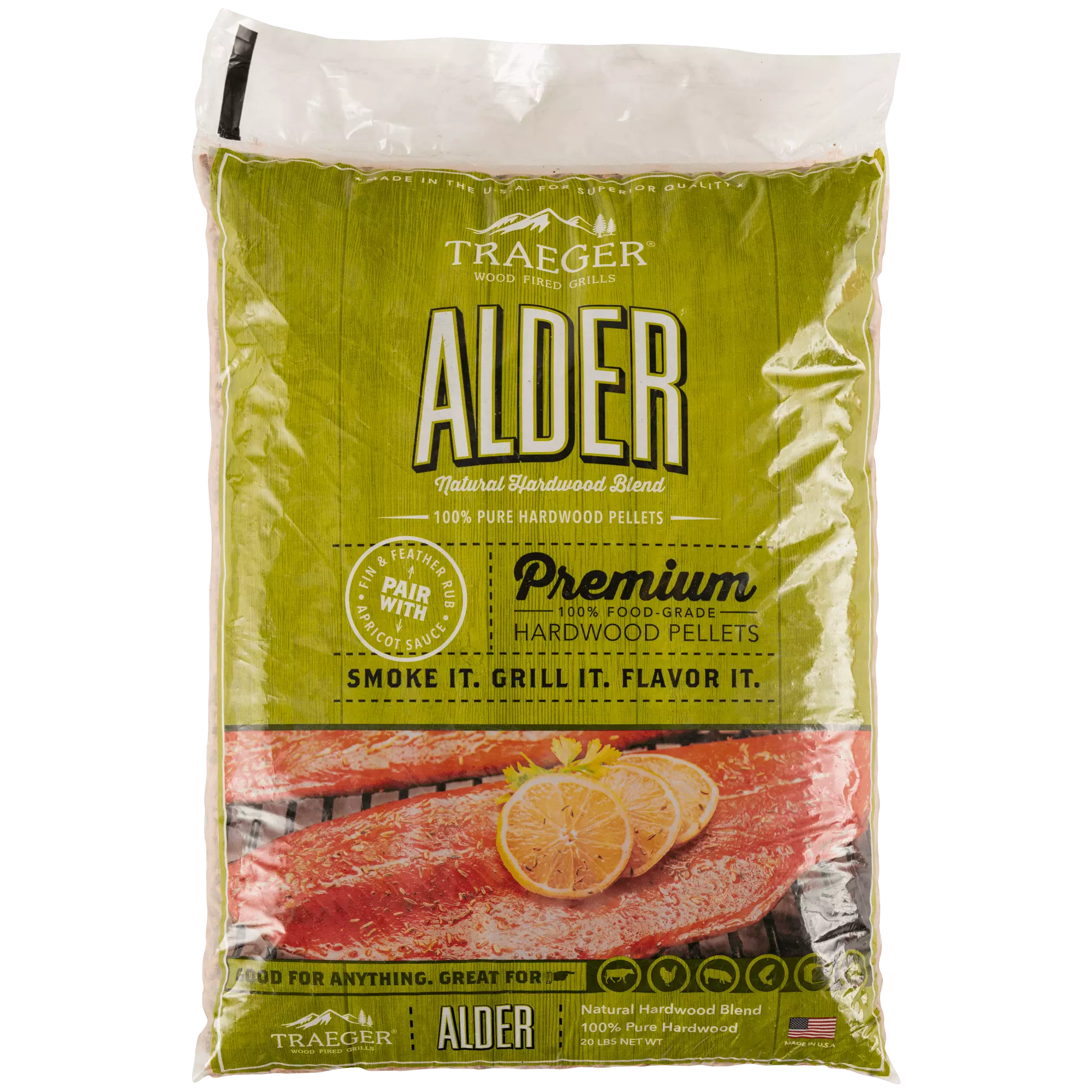 Traeger Alder Wood Pellets Traeger Grills